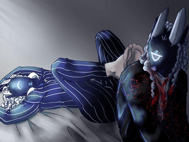 Grimm (oc of @BrotherGrimm)